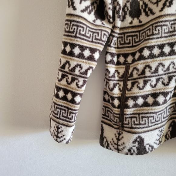 COLUMBIA | Womens Large Fleece Zip Jacket - Picture 4 of 6